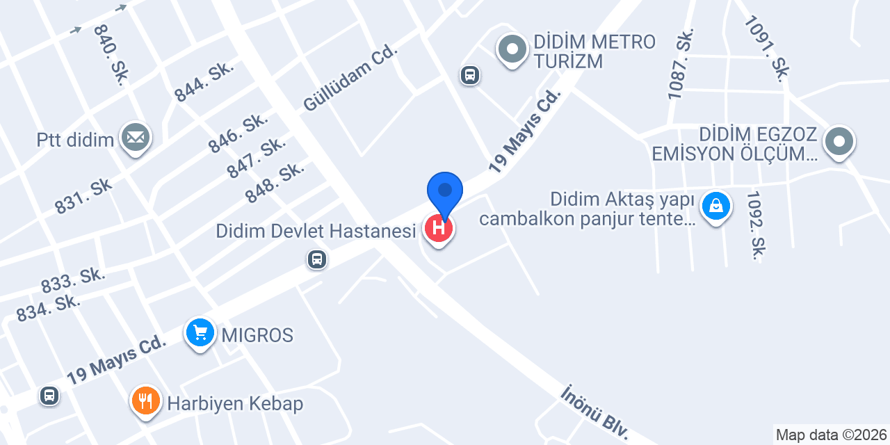 Canan Türk Mimarlık konumu