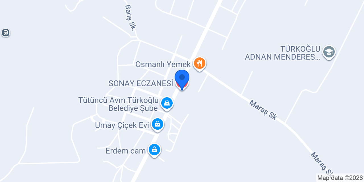 SONAY ECZANESİ konumu