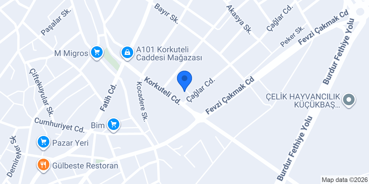 Halk Eğitim Merkezi konumu