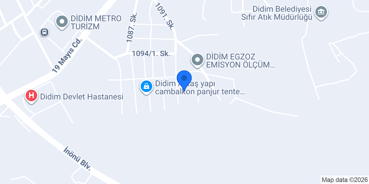 Uzman Dekor konumu