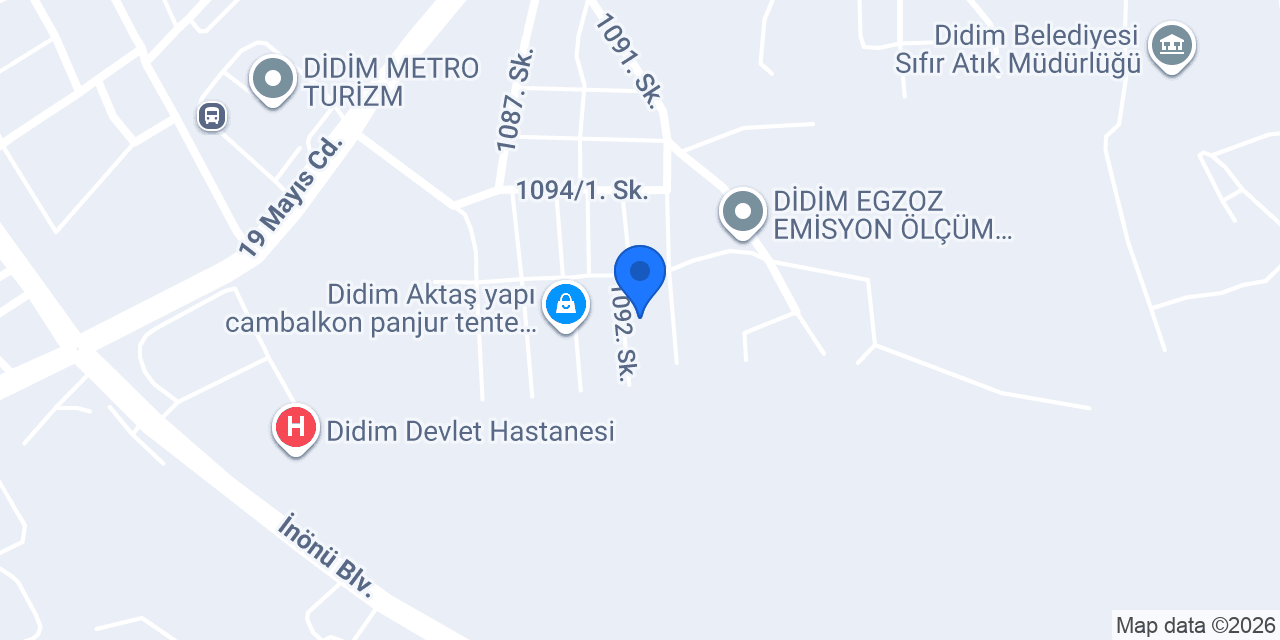 Didim Mobilya Lavie Wood konumu