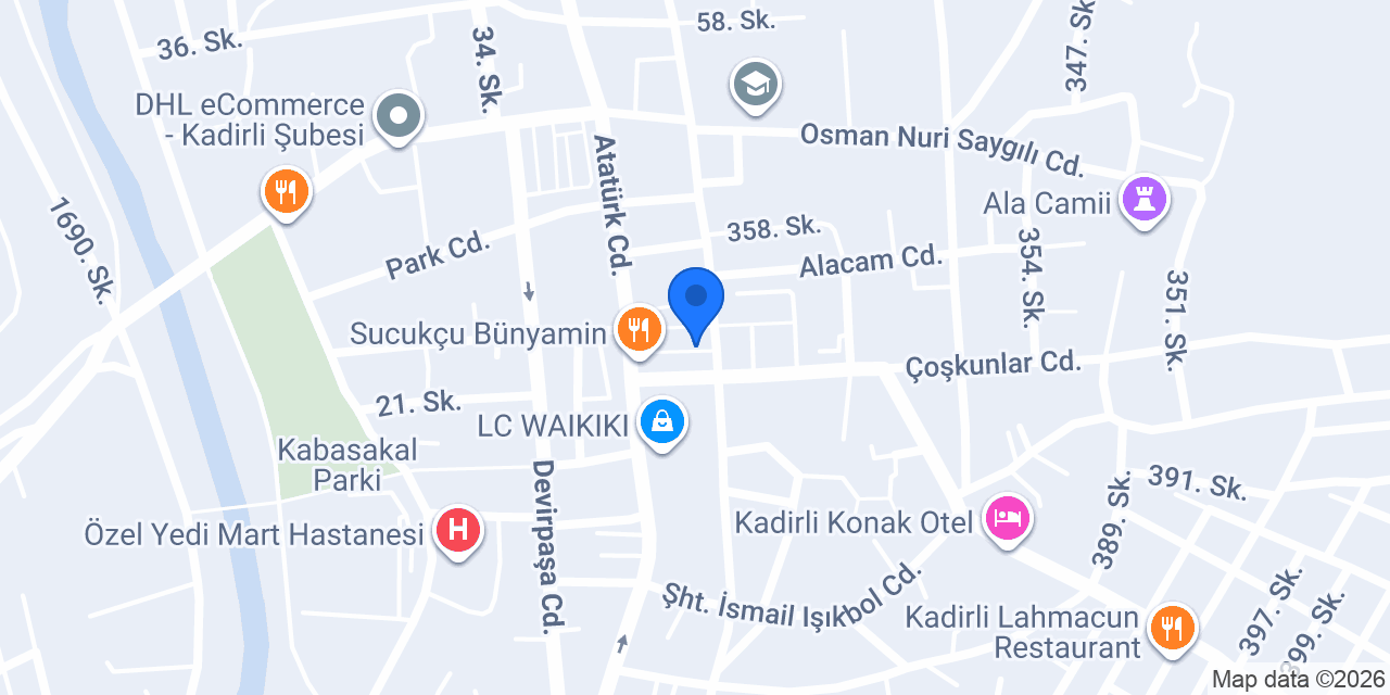 huzur ticaret konumu