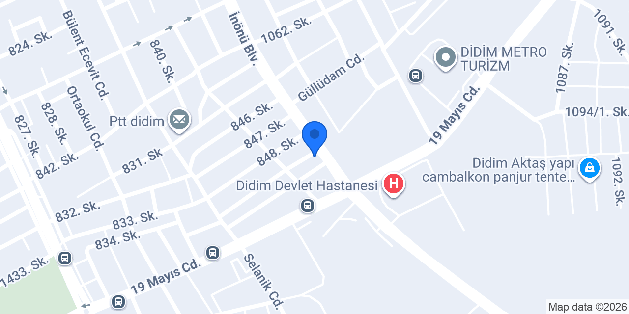 NEW OPTİMUM İNŞAAT DİDİM konumu