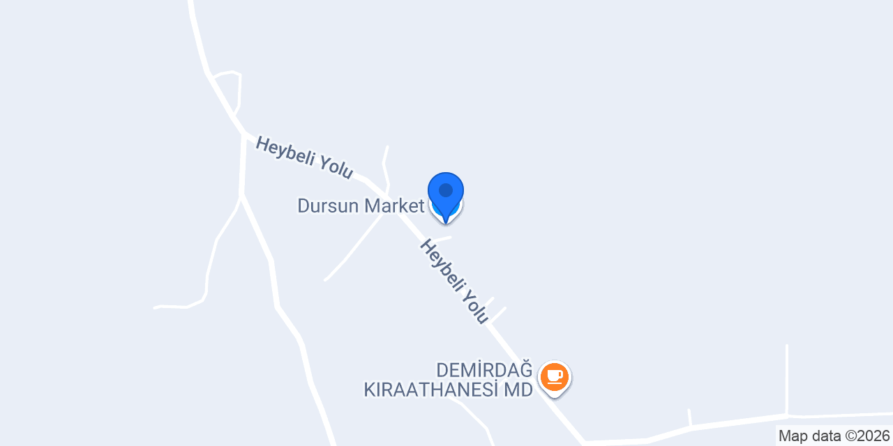 Dursun Market konumu