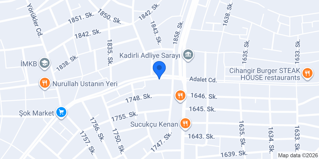 Vahapoğlu Eczanesi konumu