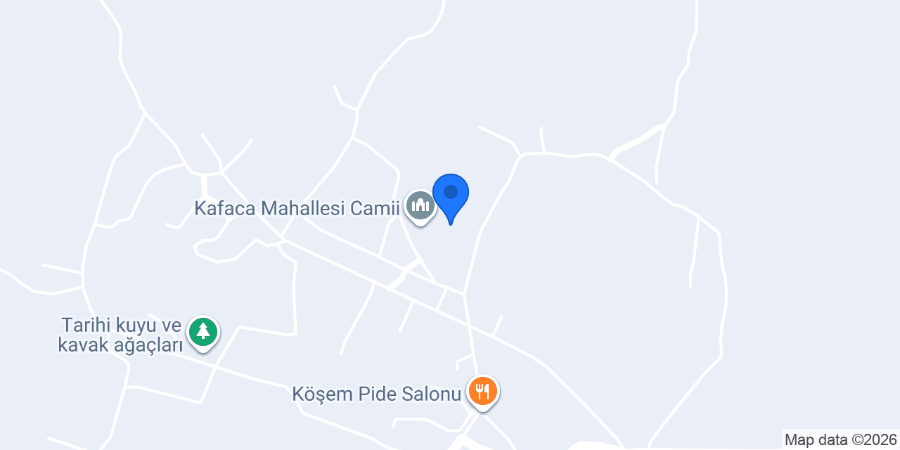 Kafaca Ortaokulu konumu