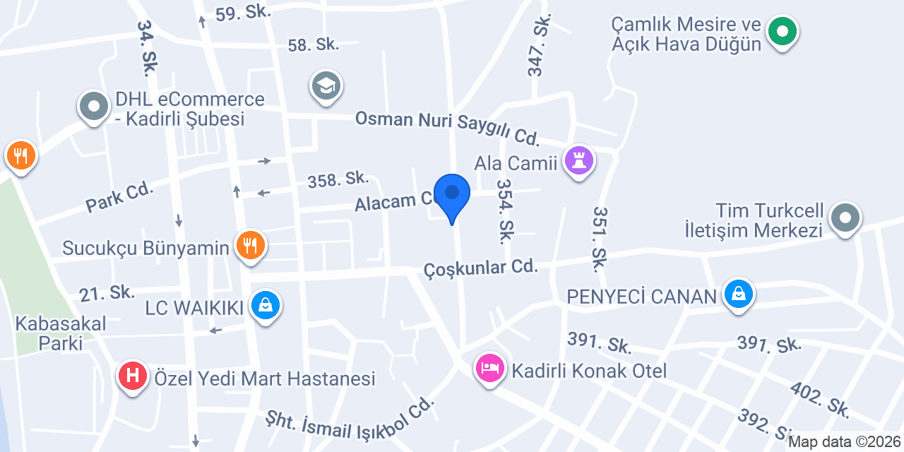 ZUHAL BERBERİ konumu