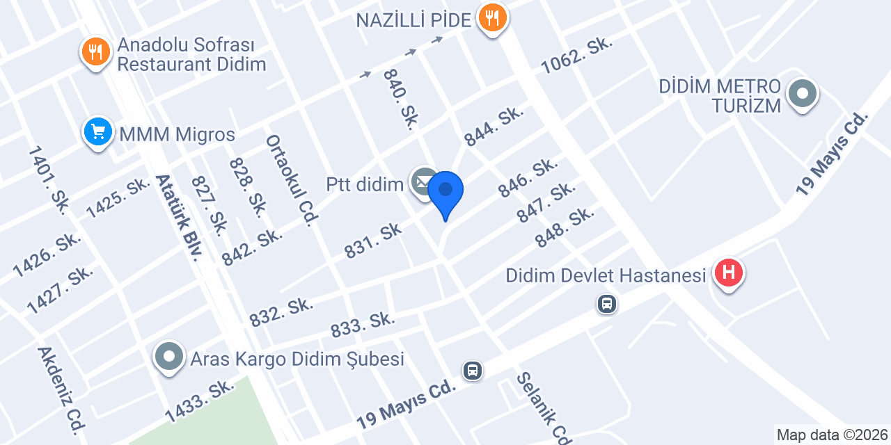 Rahim Dede Parkı konumu