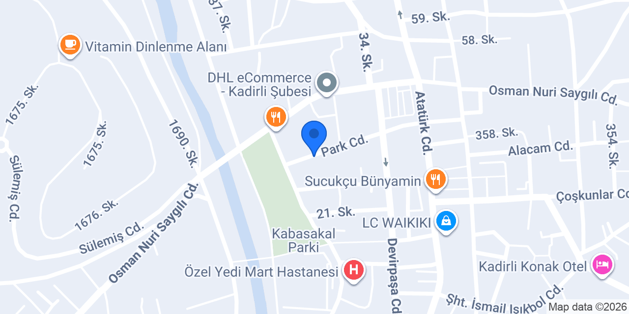 Pazar Eczanesi konumu