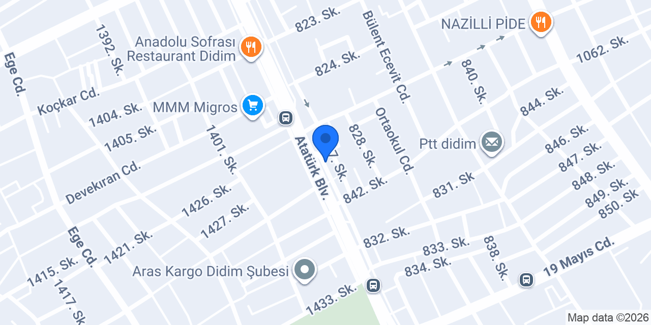 Av. Emin Dülger Hukuk Bürosu konumu