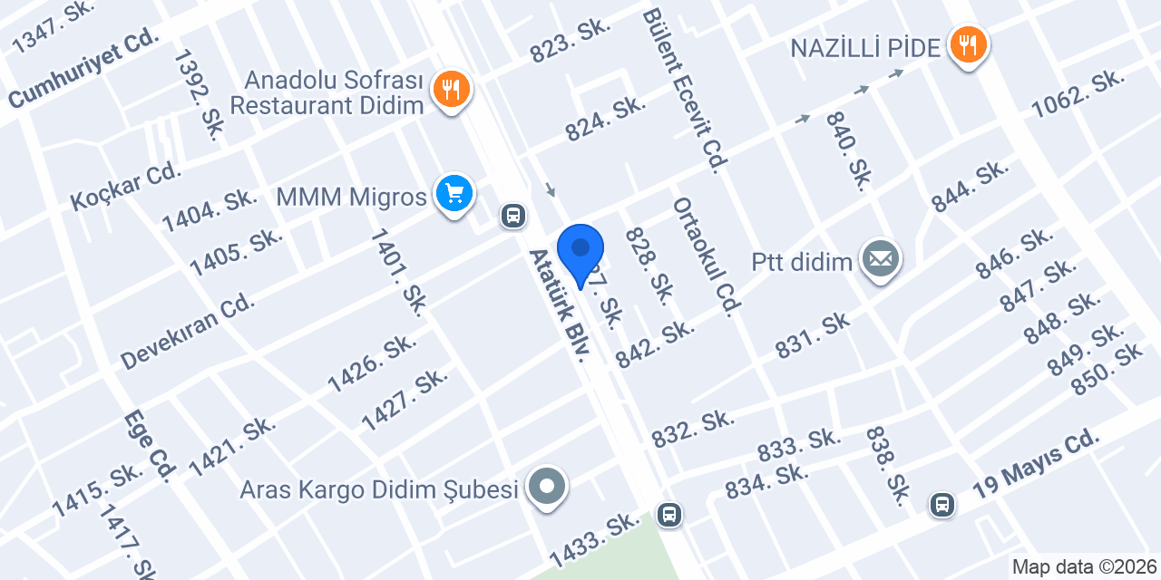 SMMM AYTUĞ AĞACA konumu