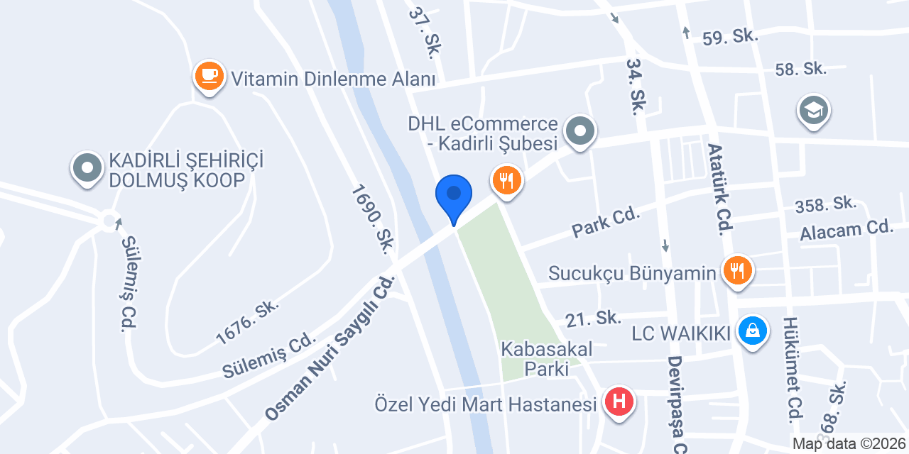 Bayramoğlu Mobilya konumu
