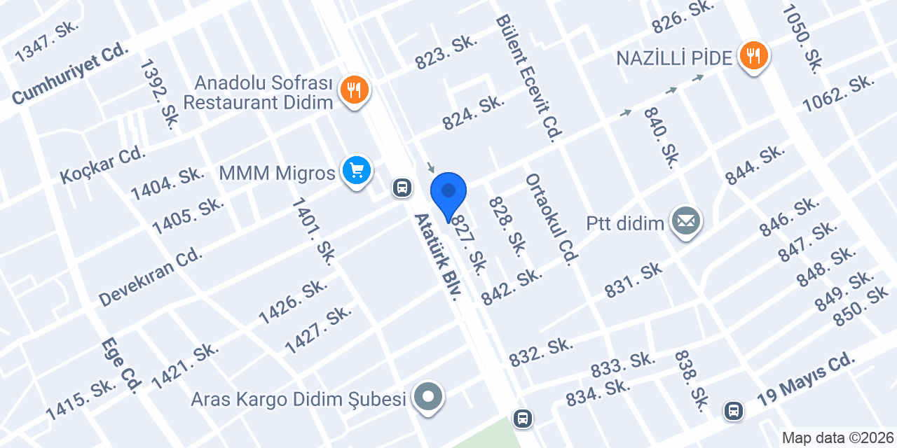 Alaca & Tuluk Hukuk Bürosu konumu