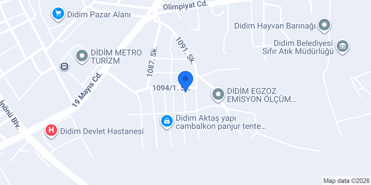 Mutlu Mobilya konumu