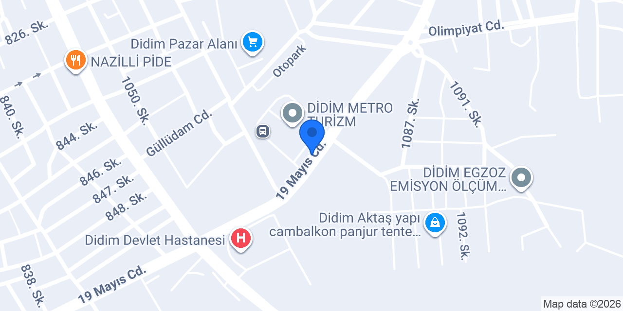 Ecir Turizm konumu