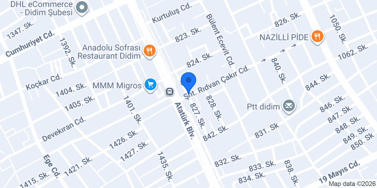 AYDINLI HUKUK BÜROSU konumu