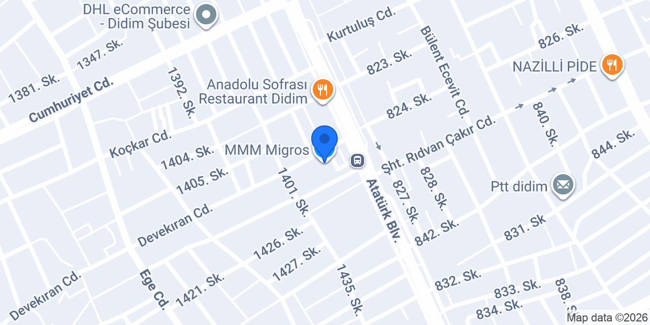 MMM Migros konumu