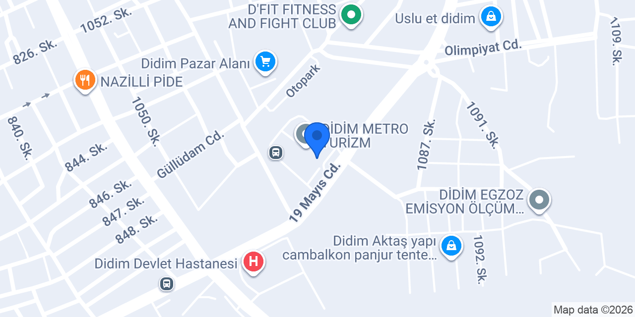 Didim Seyahat konumu