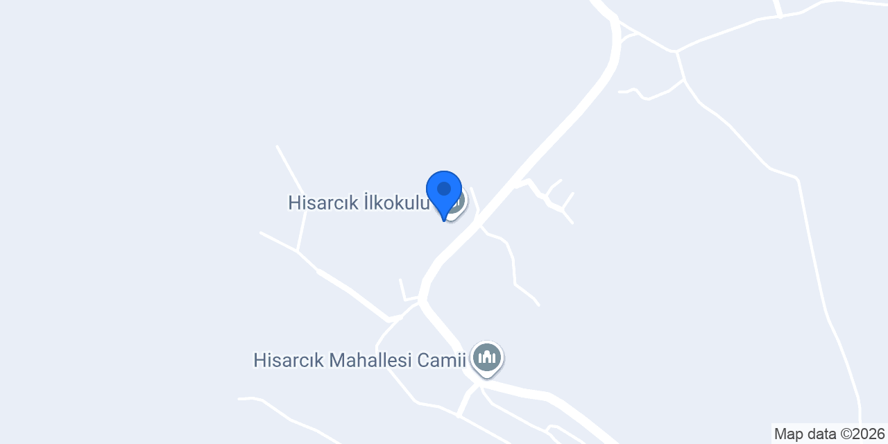 Hisarcık İlkokulu konumu