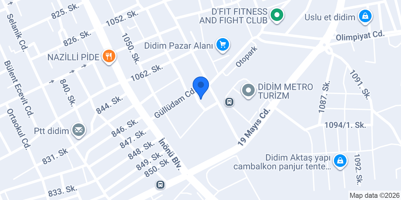 Kesin Çözüm İlaçlama konumu