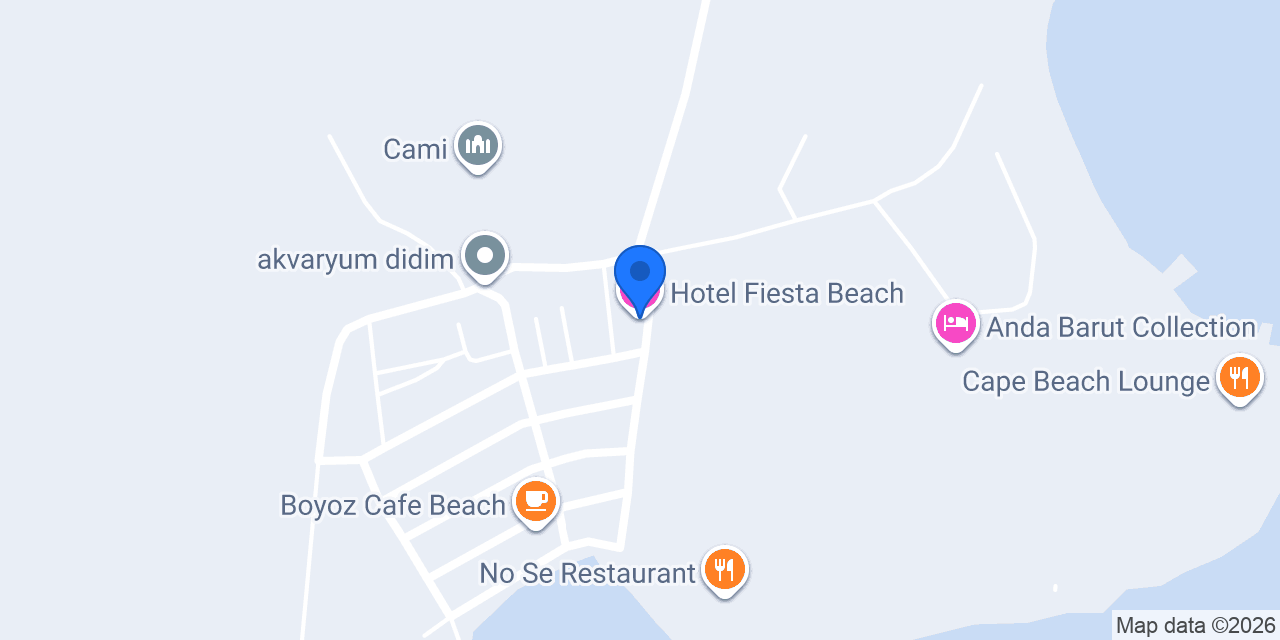 Hotel Fiesta Beach konumu