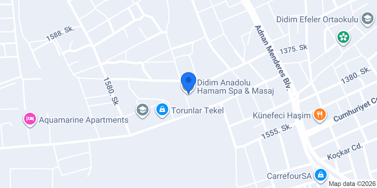 Didim Anadolu Hamam Spa & Masaj konumu