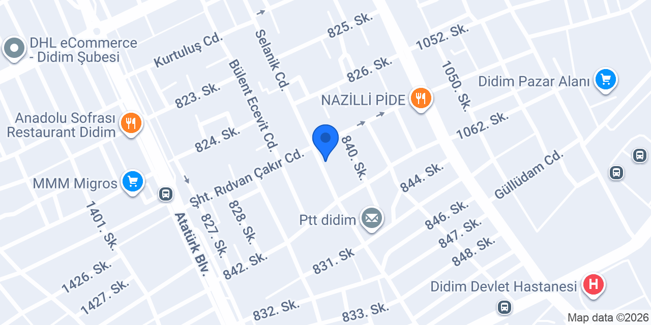 ÖDEMİŞ ELEKTRİK konumu