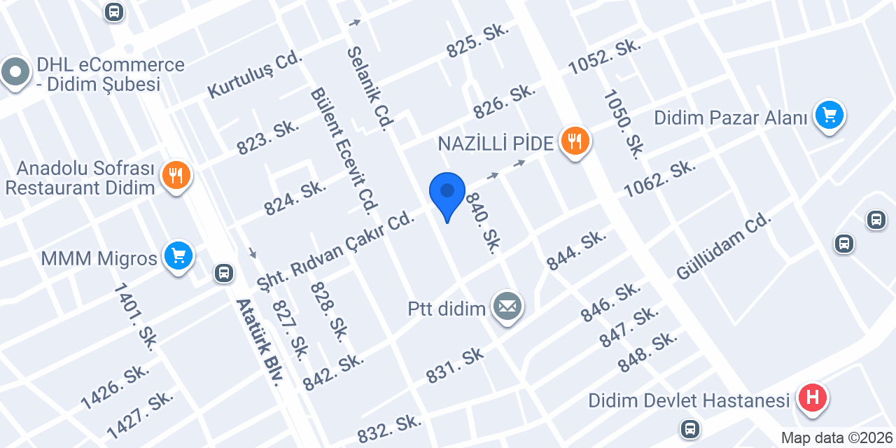 Ziyafet Pide konumu