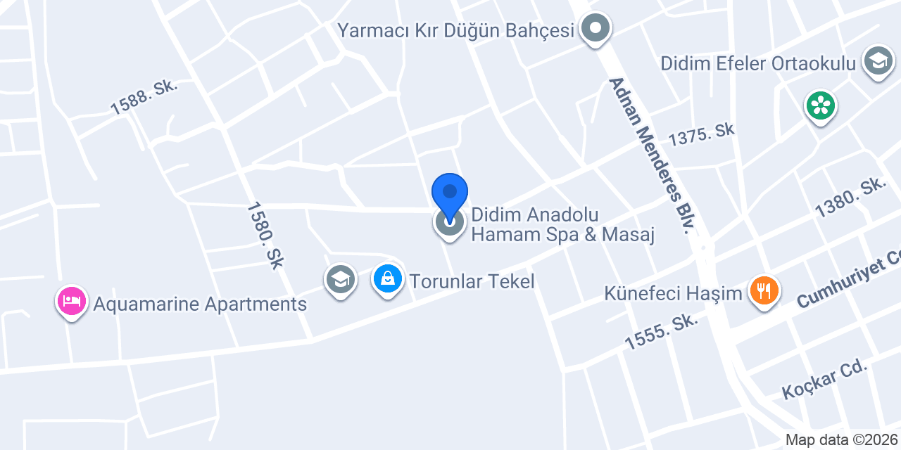 Asem prestige complex spa hamam konumu