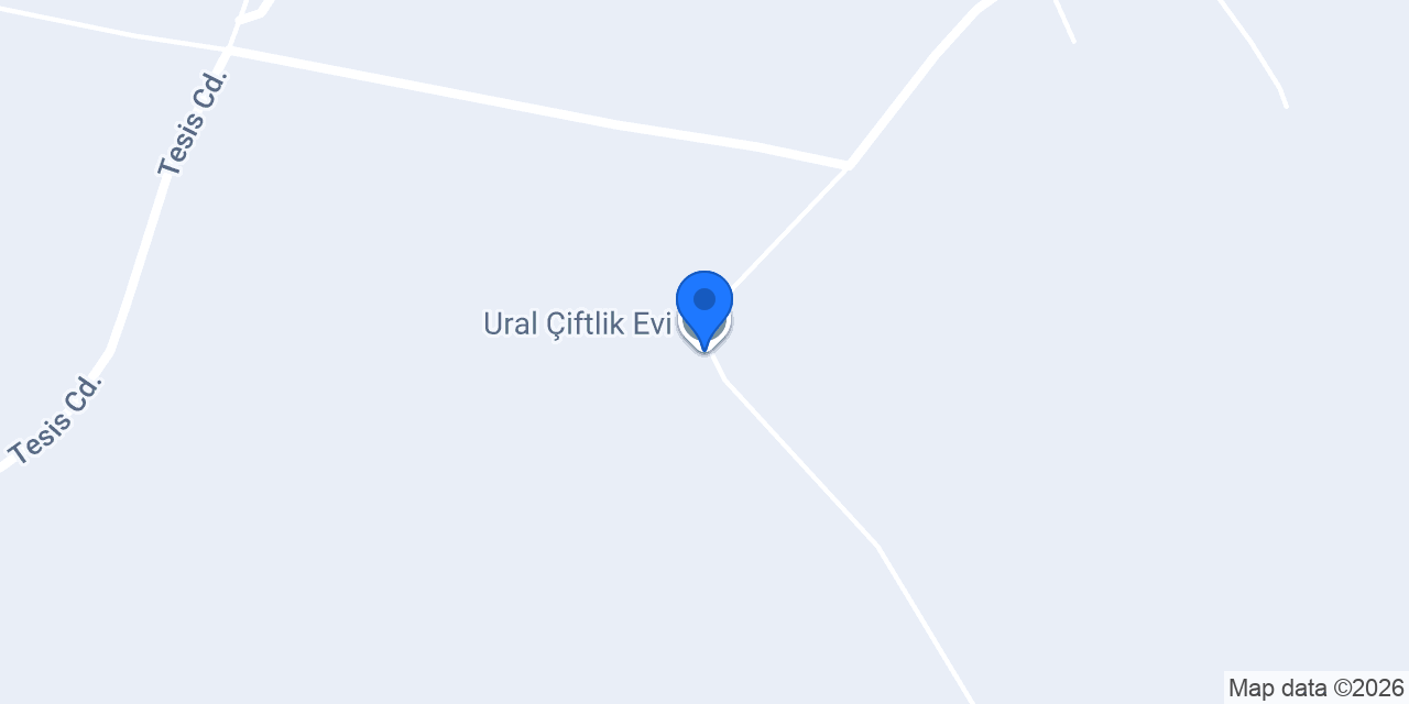 Ural Çiftlik Evi konumu