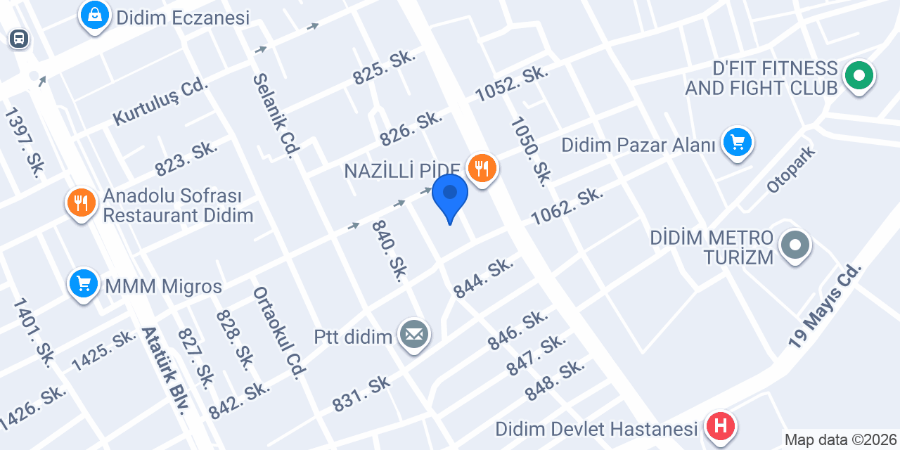 Diyetisyen Selenay Turan Erbaş konumu