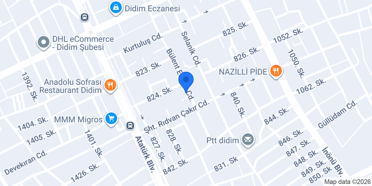Aydın Perde konumu