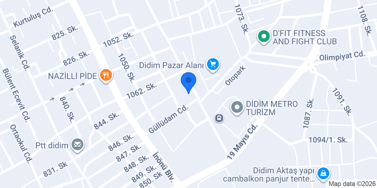 MUTLU BAHÇE DAVET SALONU konumu