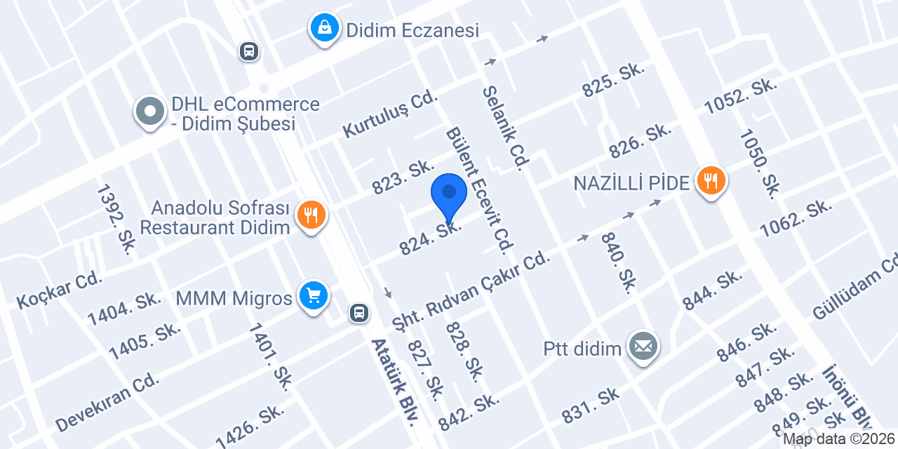 Yaşinoğlu Süt Ürünleri konumu