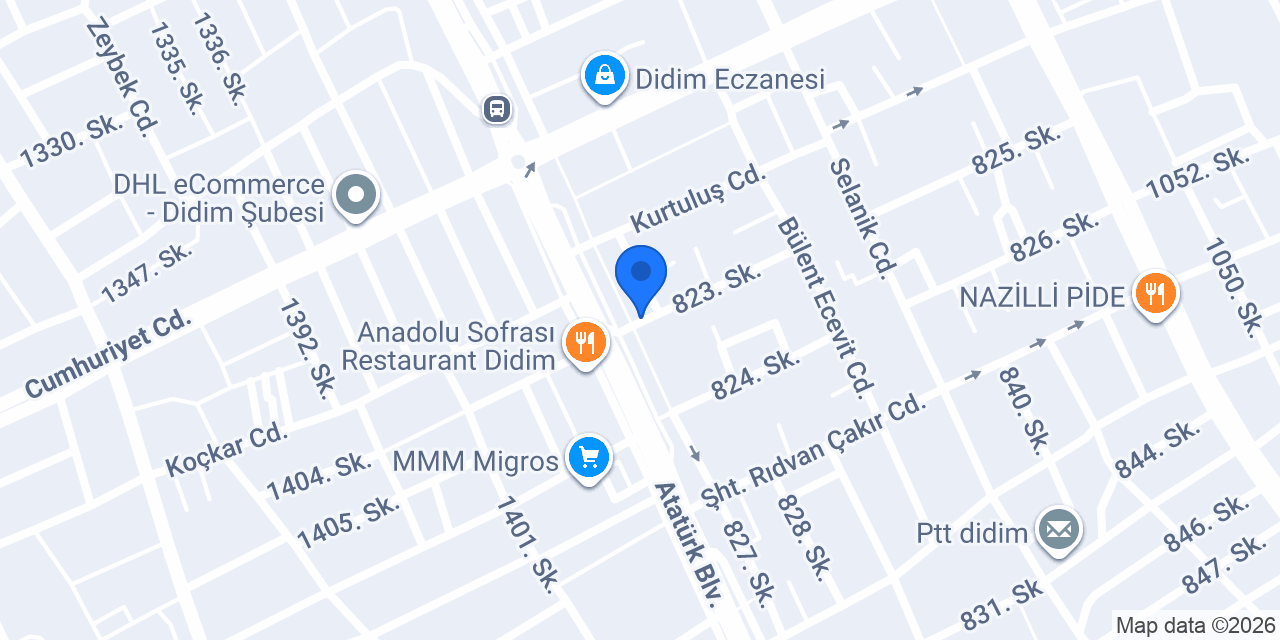 Didim Çilingir Altınöz Anahtar | 7/24 Kapı ve Oto Açma Servisi konumu