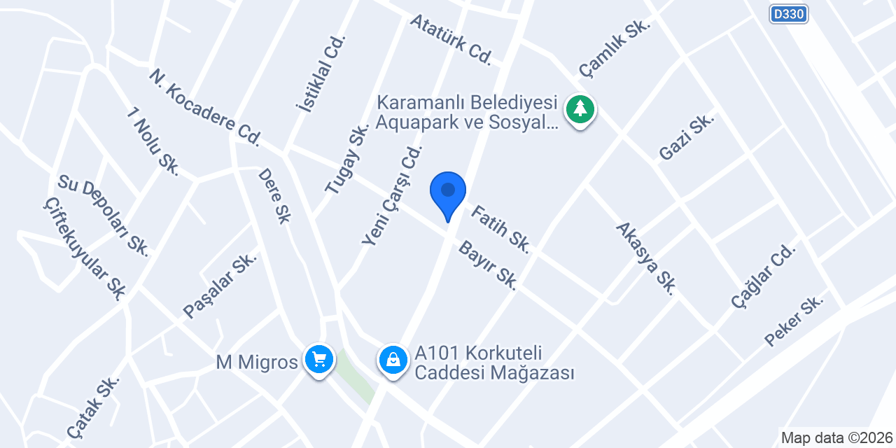 ÇİÇEK MUTFAK AVM konumu