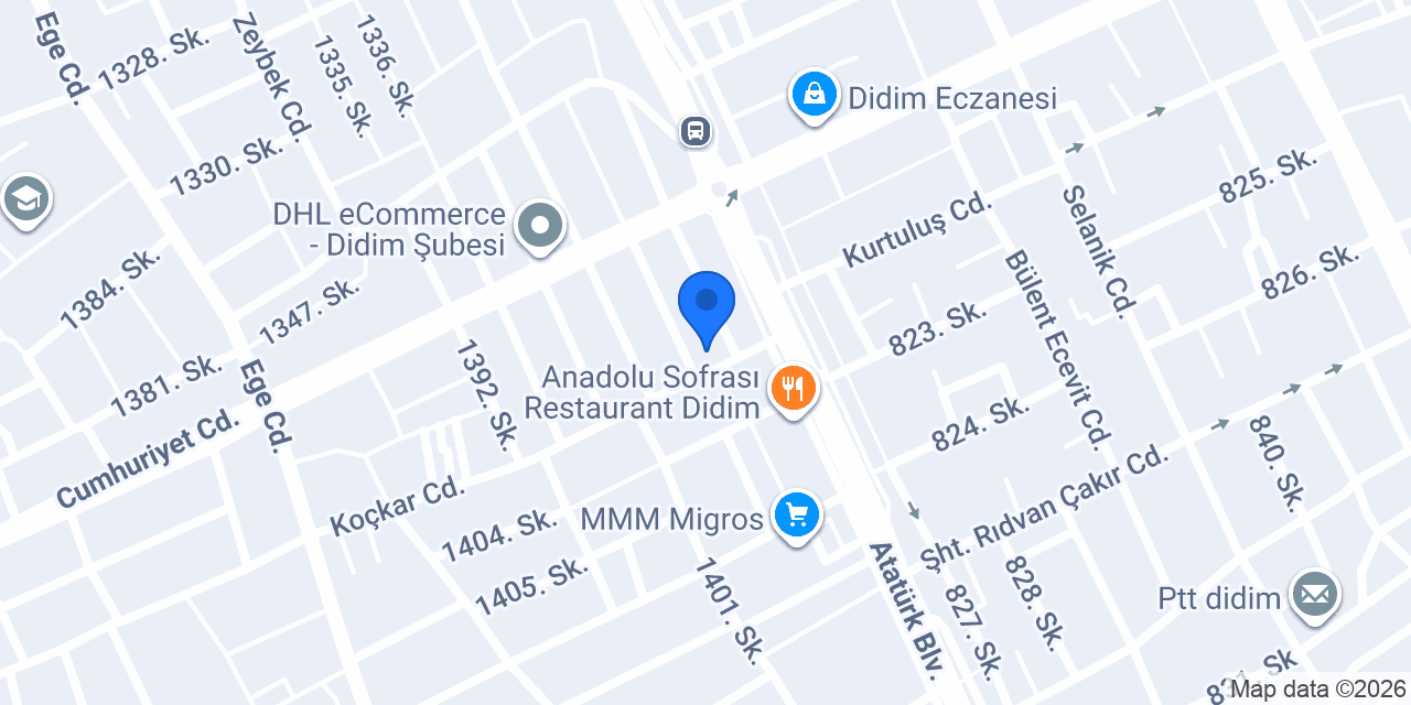 EMİN EMLAK DİDİM/AYDIN konumu