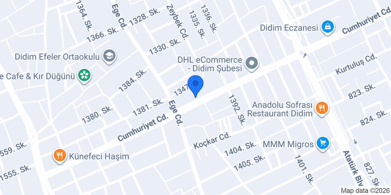 MERTSKY telekomünikasyon ltd.şti konumu