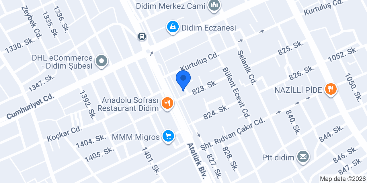 Engin Elektrik konumu