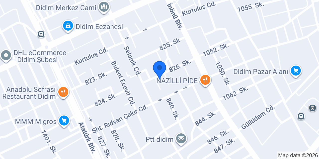 Didim Pars Promosyon Reklam konumu