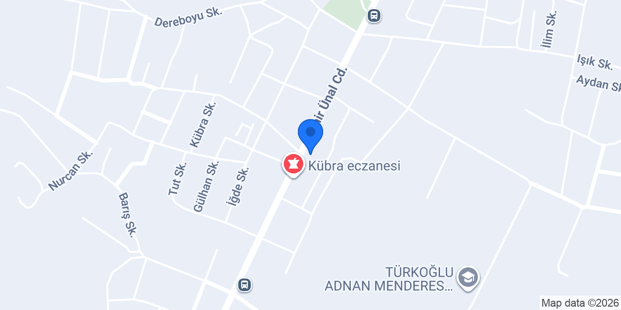 Türkoğlu Optik konumu
