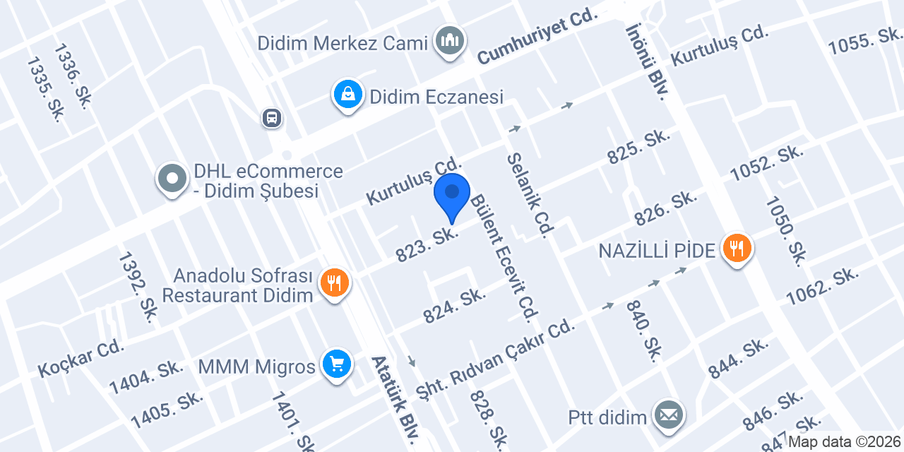 DİDİM ELEKTRİK KISMET konumu