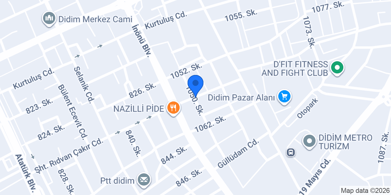 didim kale yapı market konumu