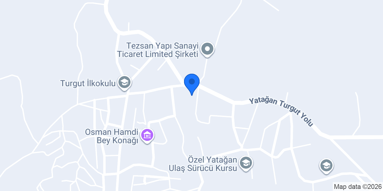 Ptt-turgut Şubesi konumu