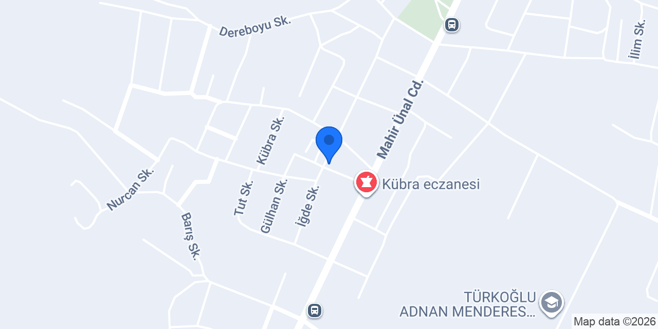 Tuğçe Eczanesi konumu