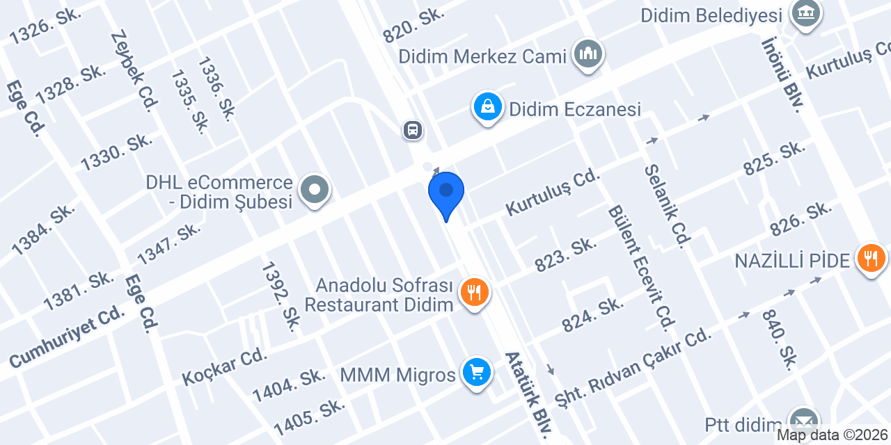 Diş Hekimi İbrahim ÇETİNEL konumu