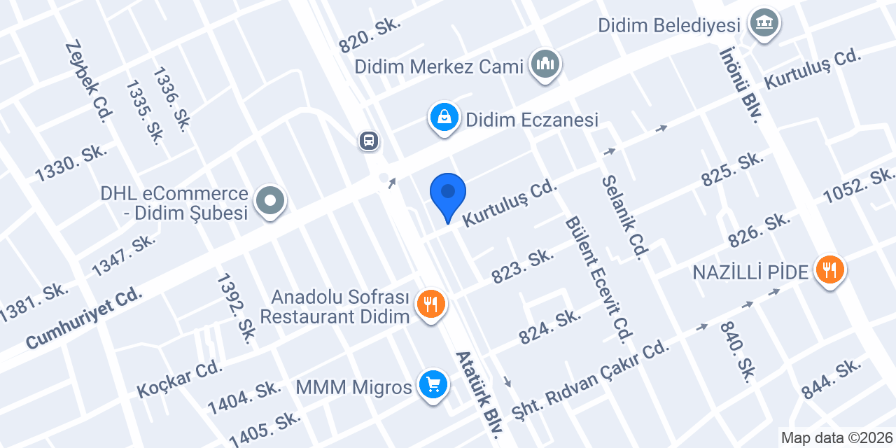 Didim TelefoncuM konumu