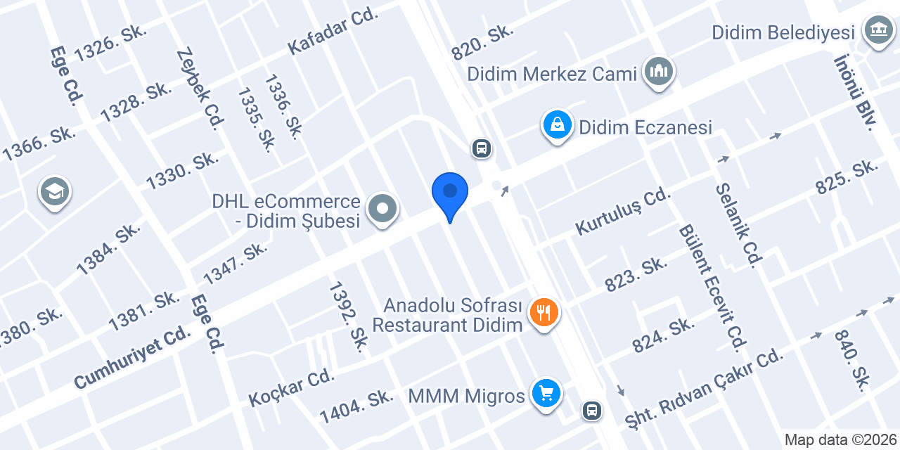 URFA SOFRASI Sinan Usta konumu