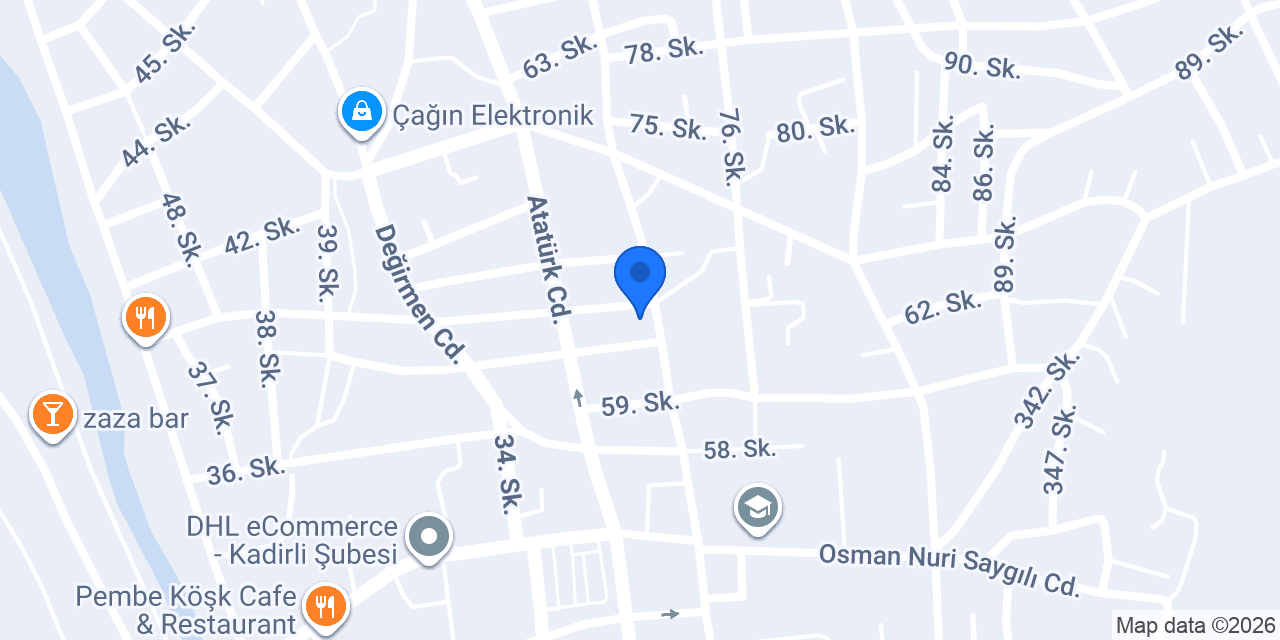 Kekilli market konumu