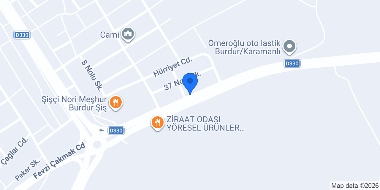 Turgut Galeri konumu